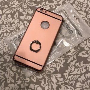 BRAND NEW IPHONE 6S PLUS PHONE CASE WITH RING